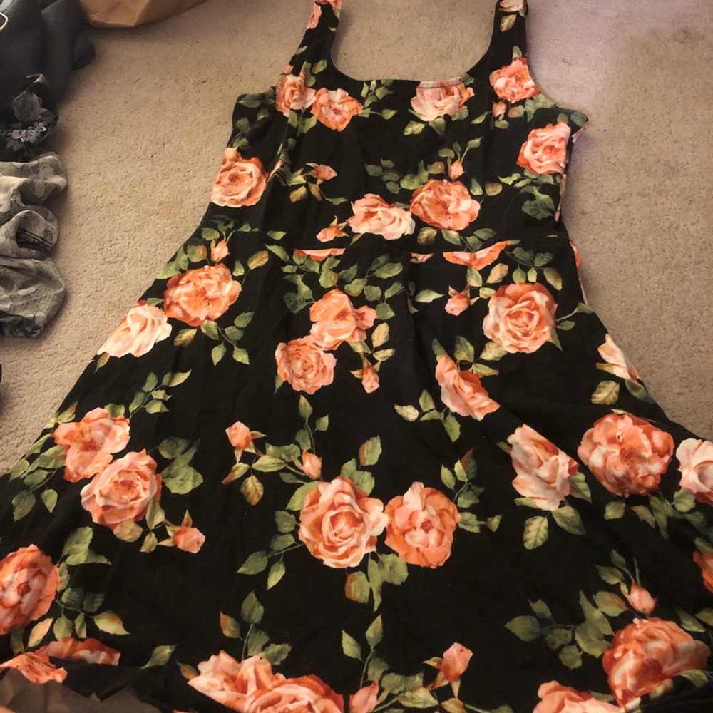 Gorgeous Floral Rose Dress Never Worn